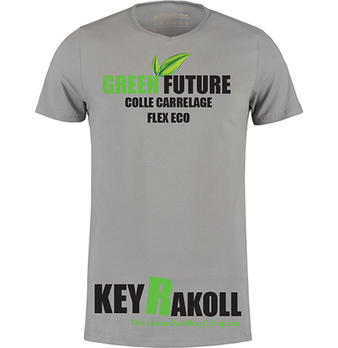 Création graphique pour flocage T-Shirts KeyRaKoll, déclinaison gris.